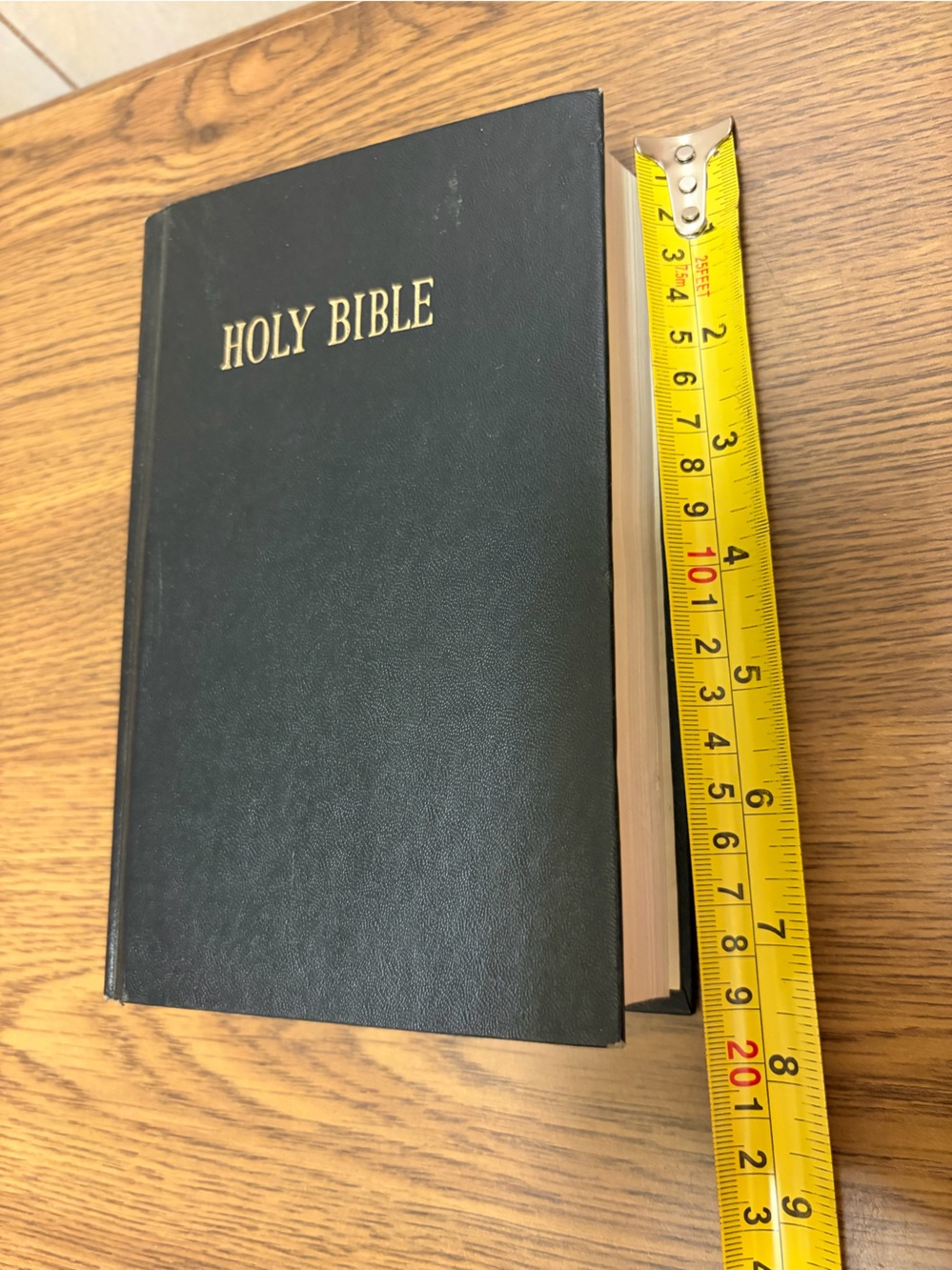 Collins KJV Holy Bible Iona Clear-Type Text Black Hardcover vintage